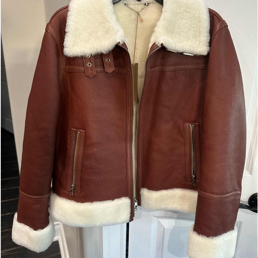 Hugo Boss Brown & White Jacket